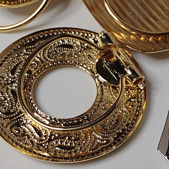 Lot Of 6 Lightweight Metal Scarf Clips - Picture 14 of 16